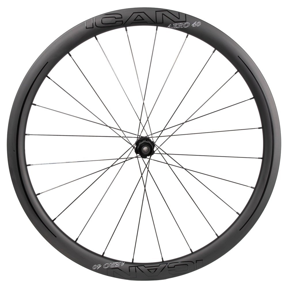 ICAN AERO 40 disc wheels 25mm external width centerlock