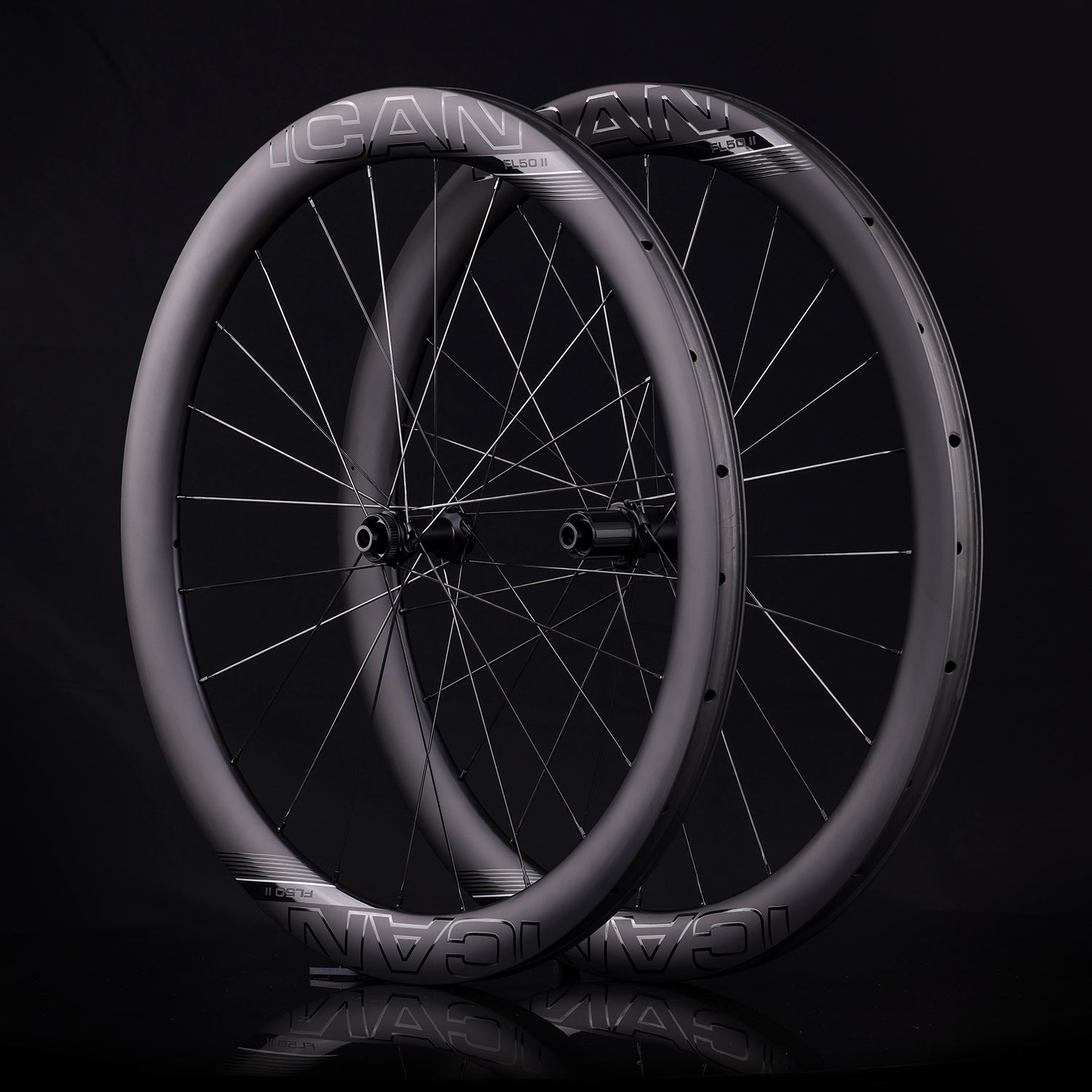 ICAN FL50 II upgraded ultralight wheelsets with ratchet system UCI aaproval